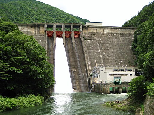 三面発電所【新潟県】三面ダム