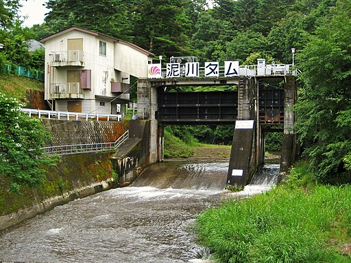 長倉発電所【長野県】泥川ダム