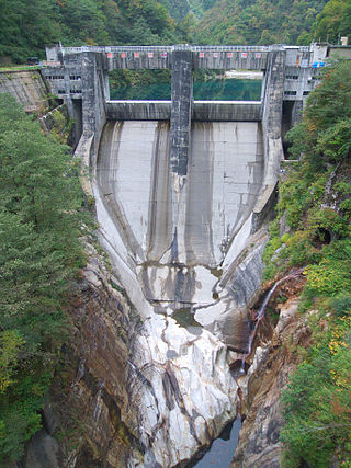 黒部川第三発電所【富山県】仙人谷ダム