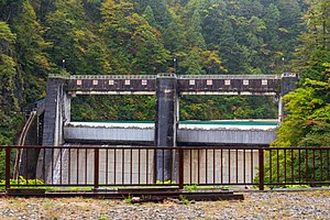 黒部川第二発電所【富山県】小屋平ダム