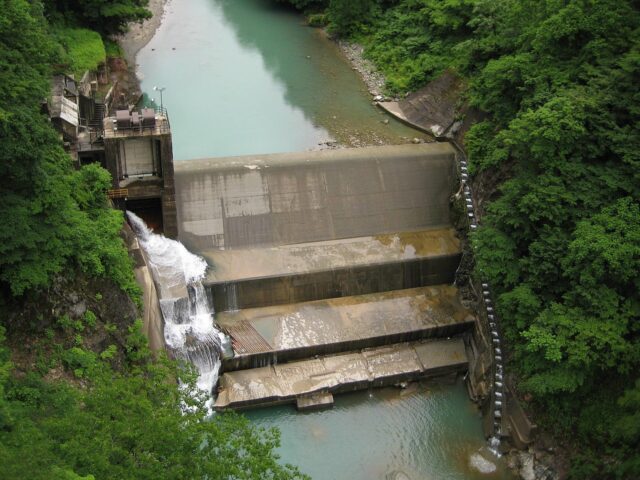 吉野谷発電所【石川県】吉野谷ダム