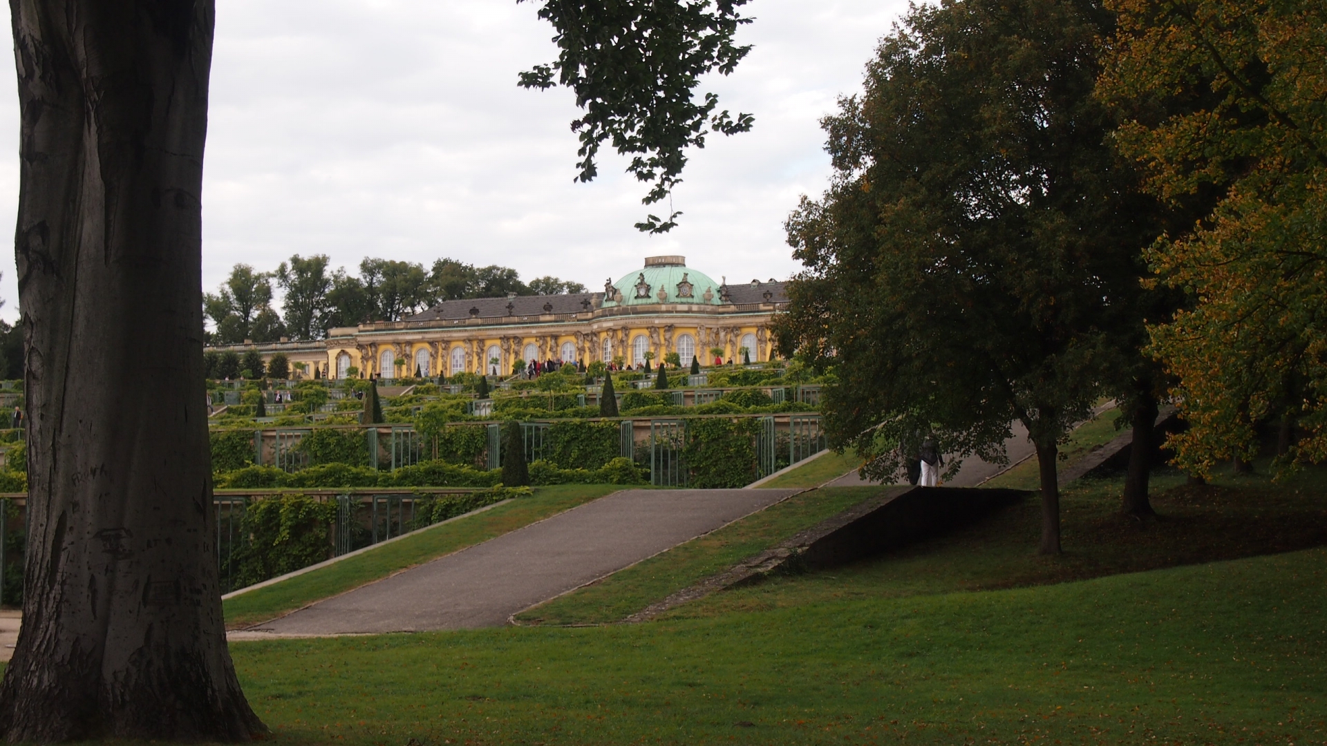 ボツダムとベルリンの宮殿と園庭