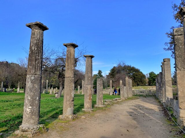 オリンピアの考古遺跡