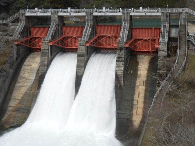 久瀬発電所【岐阜県】久瀬ダム