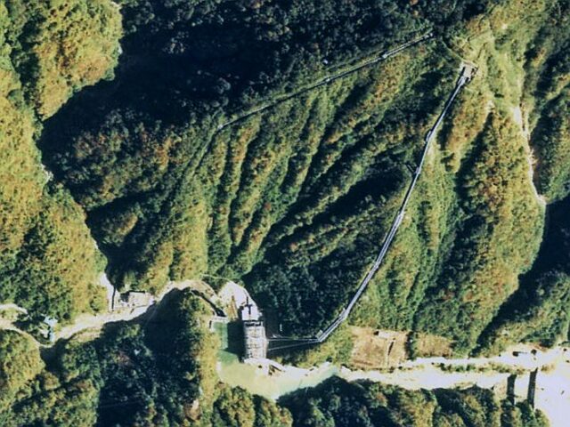 新中地山発電所【富山県】新中地山ダム